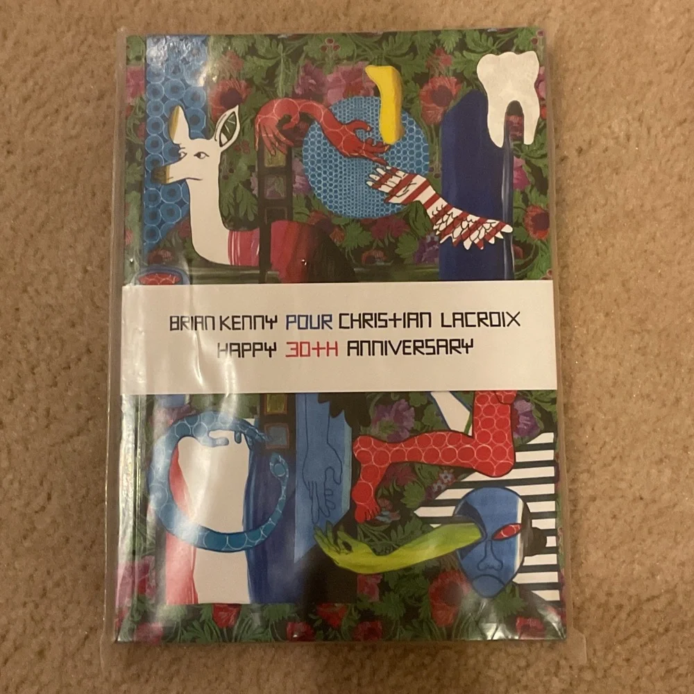 RARE Christian Lacroix Vibrant LIMITED Anniversary Art Print